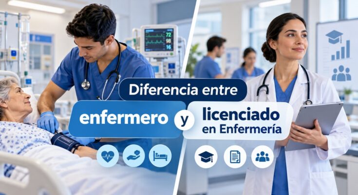 diferencia enfermeria y licenciado en enfermeria